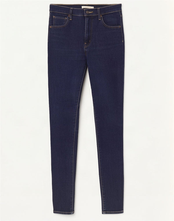Vaqueros Levi's Mile High Super Skinny para mujer W29 L32 Algodón azul marino