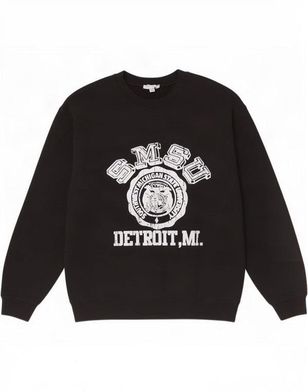 Topshop - Sudadera gráfica para mujer, talla 40, talla M, color negro