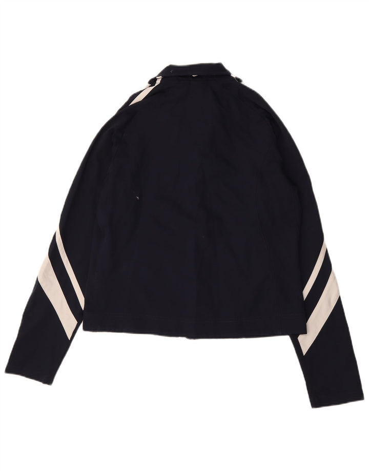 Nike Chaqueta de chándal para mujer US 8/10 Medium Azul marino Colorblock