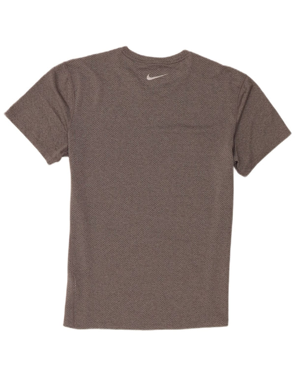 Camiseta Nike Dri Fit para hombre Top poliéster gris grande