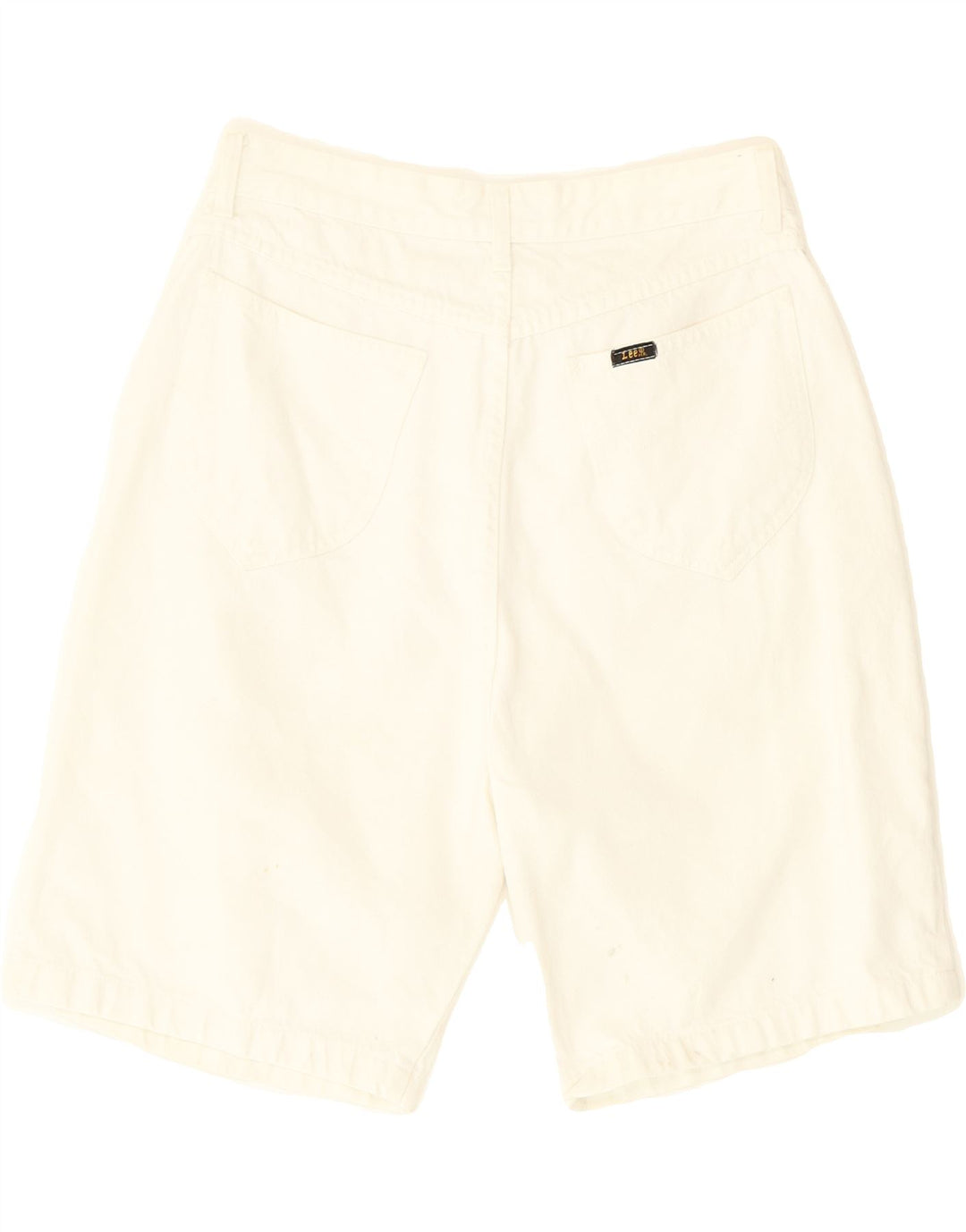 LEE Mens Casual Shorts W30 Medium  Off White Vintage Lee and Second-Hand Lee from Messina Hembry 