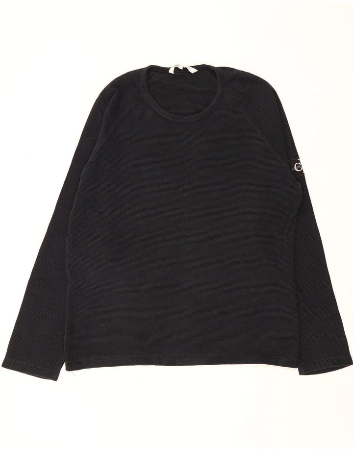 CALVIN KLEIN JEANS Camiseta Hombre Manga Larga XL Negro