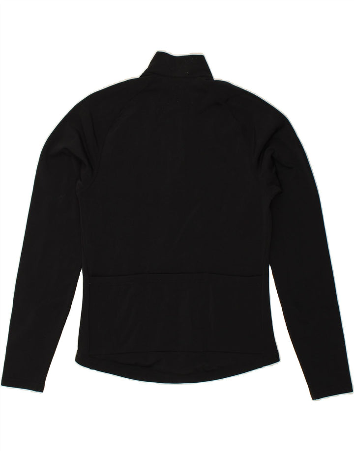 MOUNTAIN EQUIPMENT Womens Pullover Tracksuit Top UK 12 Medium Black Vintage Mountain Equipment and Second-Hand Mountain Equipment from Messina Hembry 