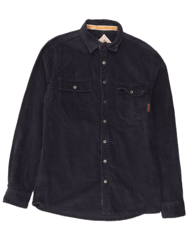 Saltrock Camisa De Pana Para Hombre Pequeña Algodón Azul Marino