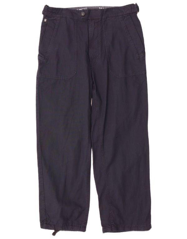 Pantalón chino recto G-Star para hombre W32 L28 Algodón azul marino