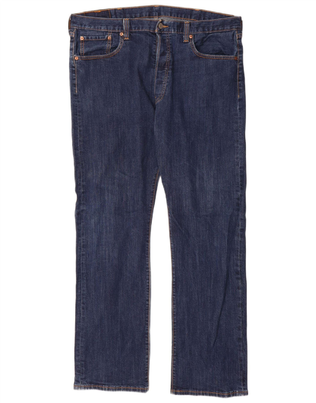 Levi's Vaqueros rectos 501 para hombre W38 L32 Algodón azul marino