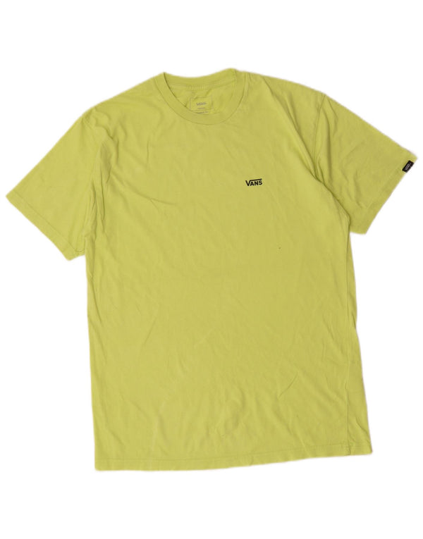 Vans Hombre Classic Fit Camiseta Top Algodón Verde Medio