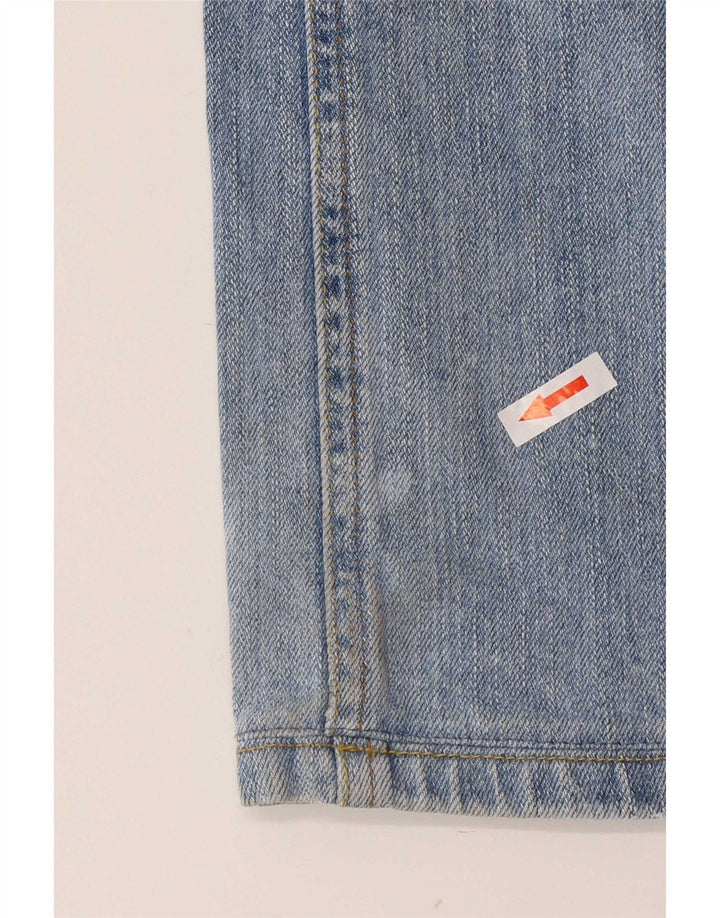 Vintage Mujer Bootcut Jeans W32 L28 Algodón Azul