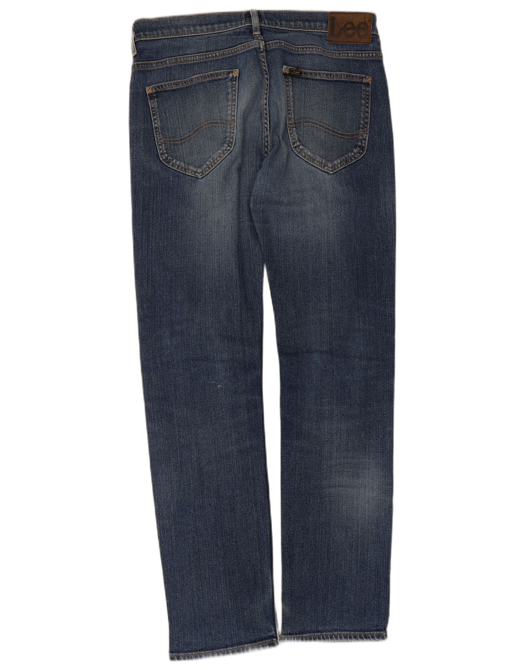 Lee Mens Powell Vaqueros Slim Desgastados W33 L34 Algodón Azul