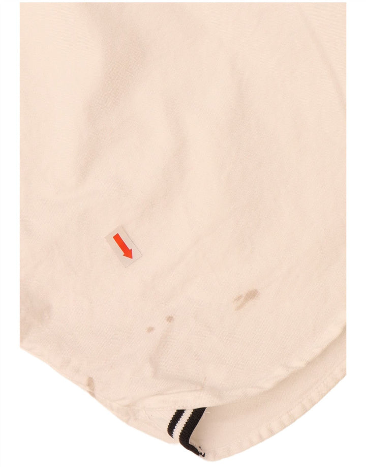 FRED PERRY Camisa Hombre Algodón Blanco Mediano