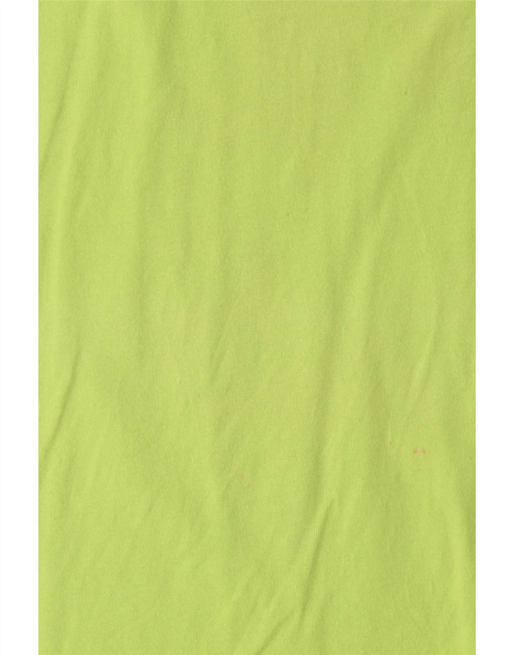 Converse Hombre Camiseta Gráfica Top Algodón Verde Medio