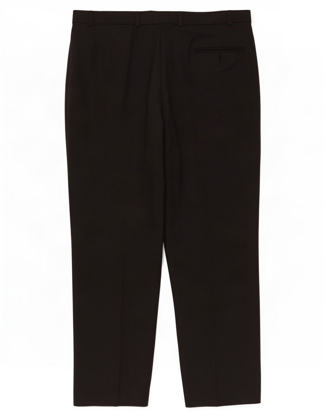 Marks & Spencer Pantalón de traje recto para hombre W40 L31 Lana gris