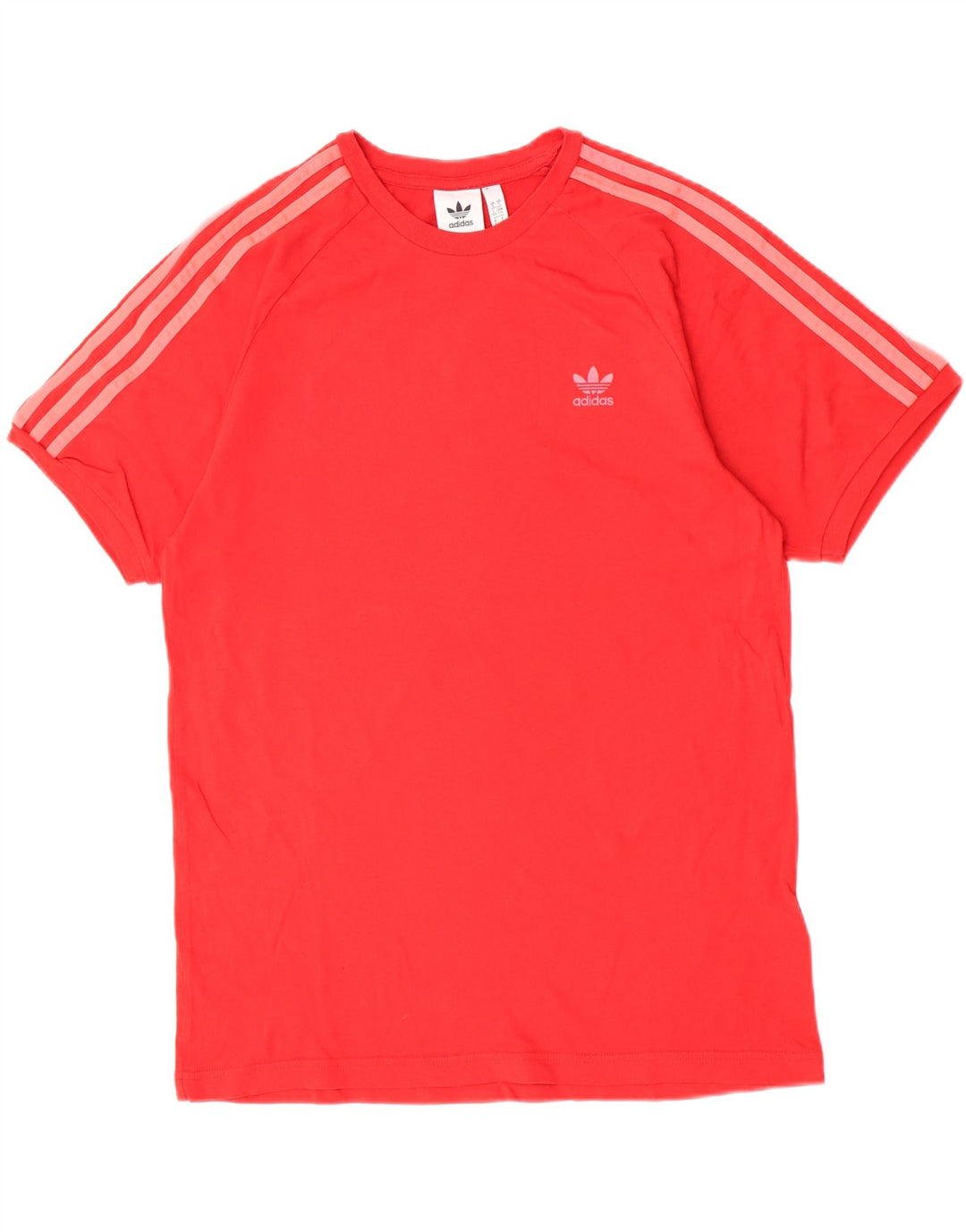 Adidas - Camiseta para hombre, talla grande, color rojo, algodón
