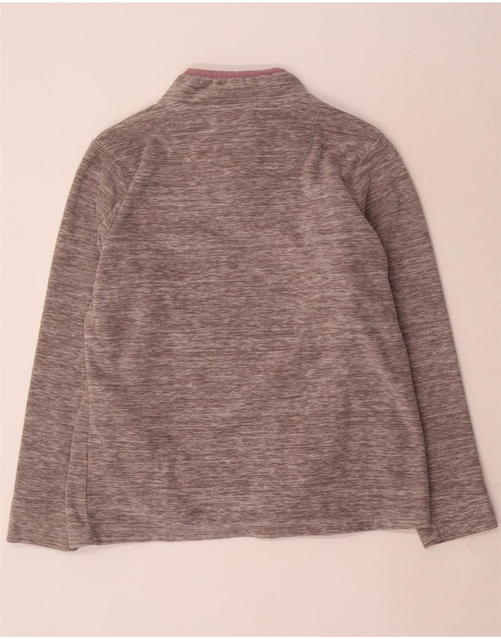 WEIRD FISH Jersey de forro polar extragrande para mujer UK 46 Grande gris moteado
