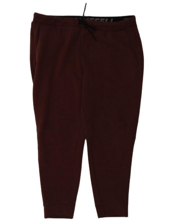 Russell Athletic Pantalones de Chándal para Hombre Joggers XL Burdeos Poliéster