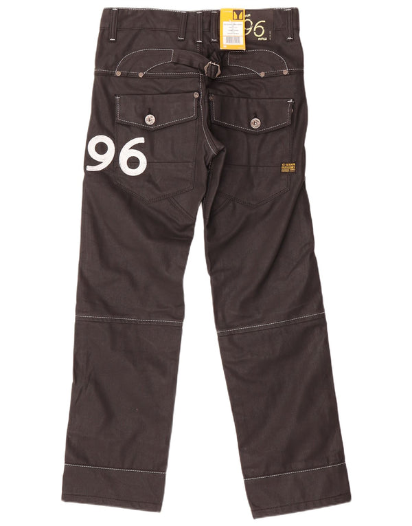 G-Star Hombre Pantalones Casuales Tapered W30 L30 Negro
