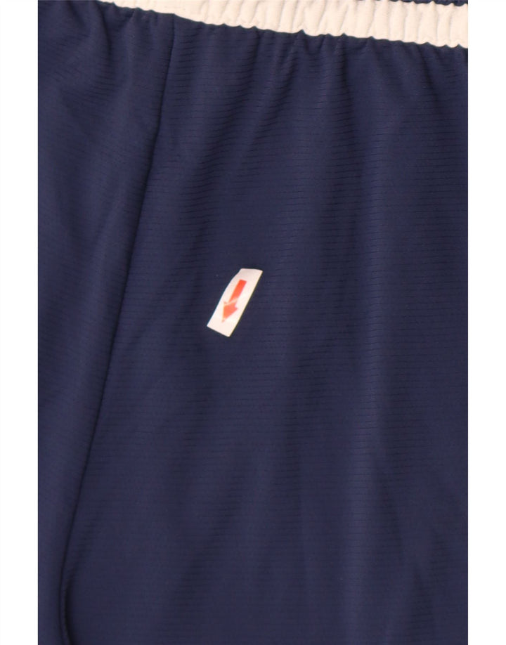 Pantalón corto deportivo Nike para hombre Poliéster color block azul marino mediano