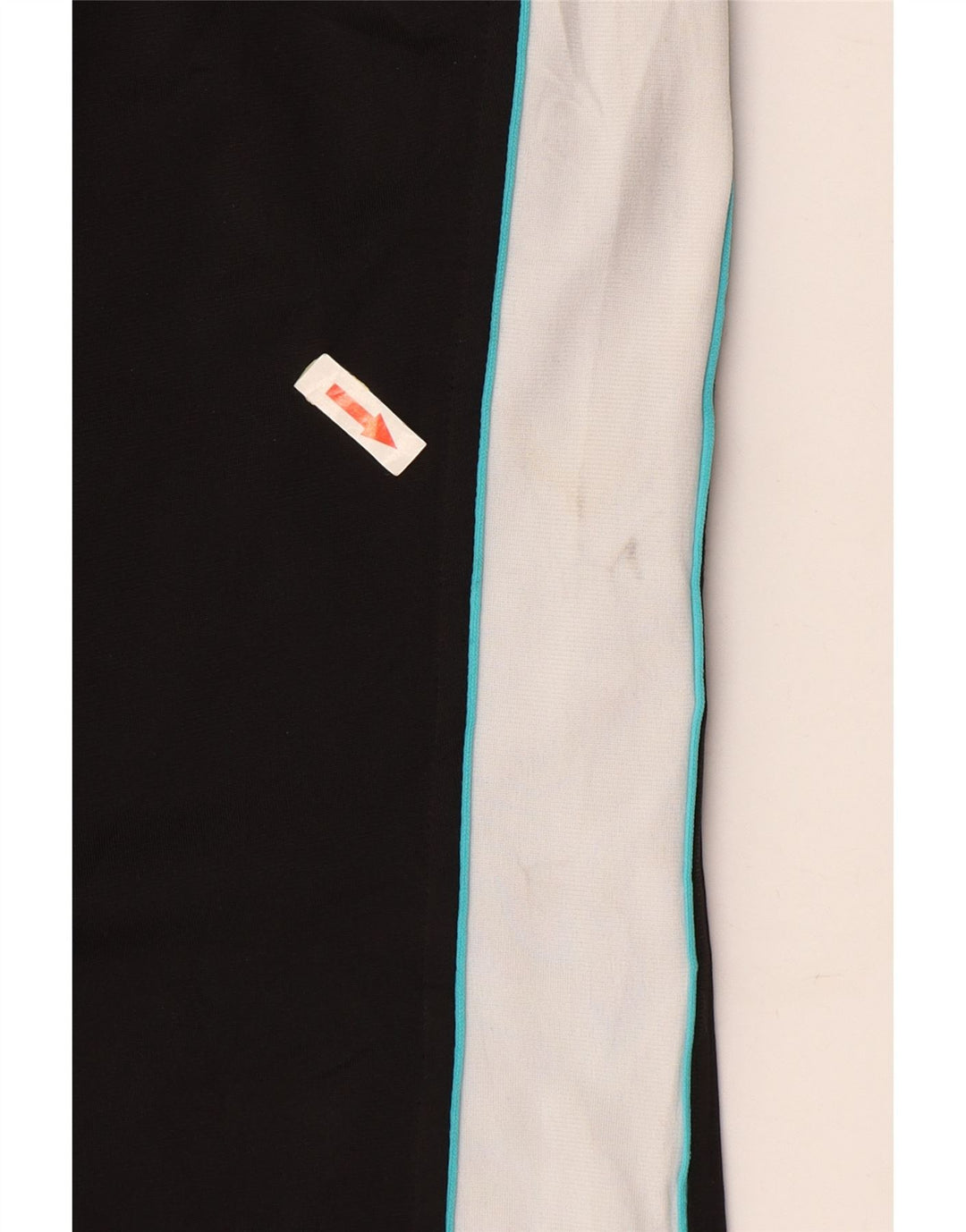 PUMA Pantalones de chándal para mujer UK 44 Grande Negro Colorblock Poliéster