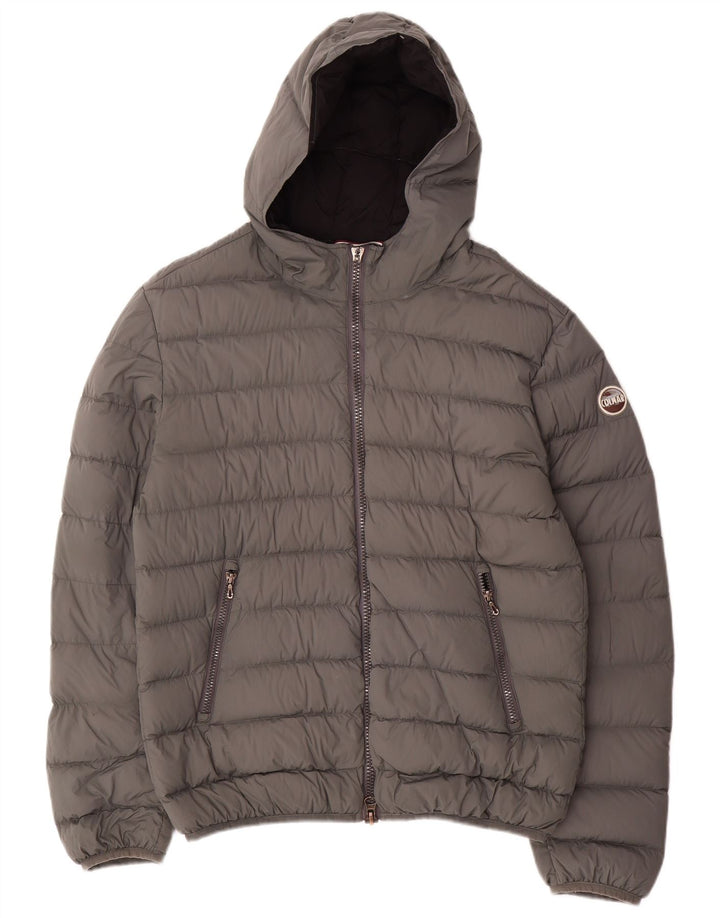 Colmar Hombre Chaqueta Acolchada Con Capucha IT 48 Gris Medio