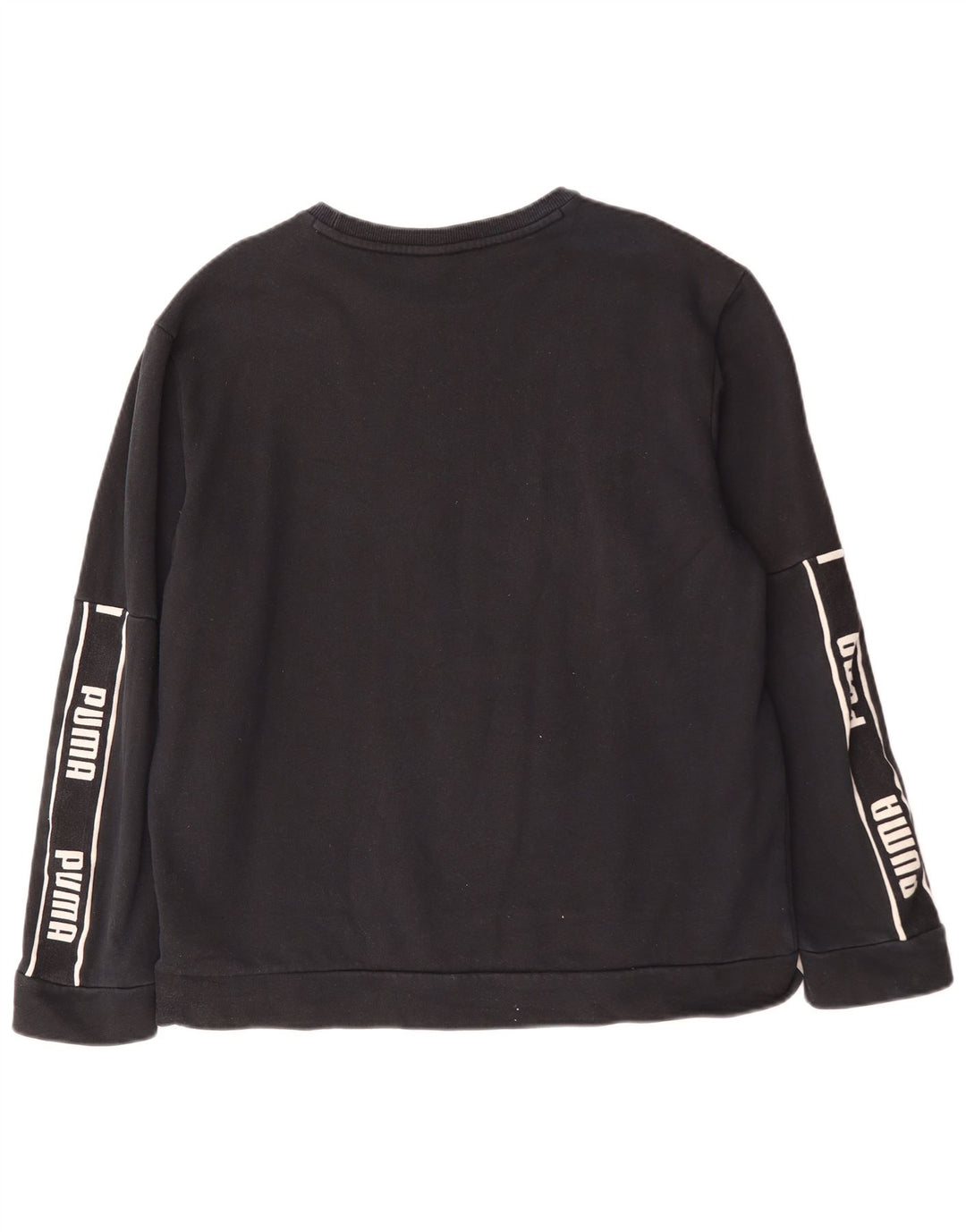 Puma Sudadera Gráfica para Hombre Jersey Grande De Algodón Negro