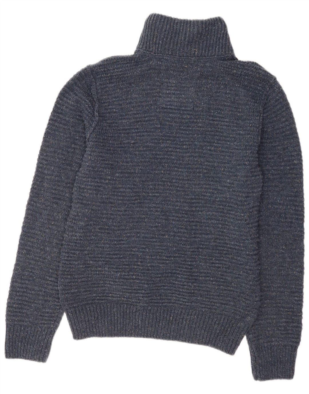 Jersey tipo jersey con cuello y cremallera para hombre de Fat Face Acrílico azul medio