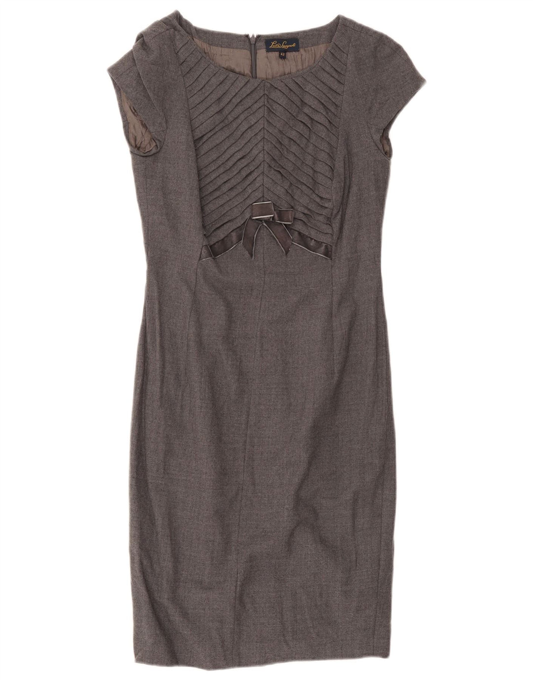 Luisa Spagnoli Vestido tubo para mujer IT 42 Gris medio