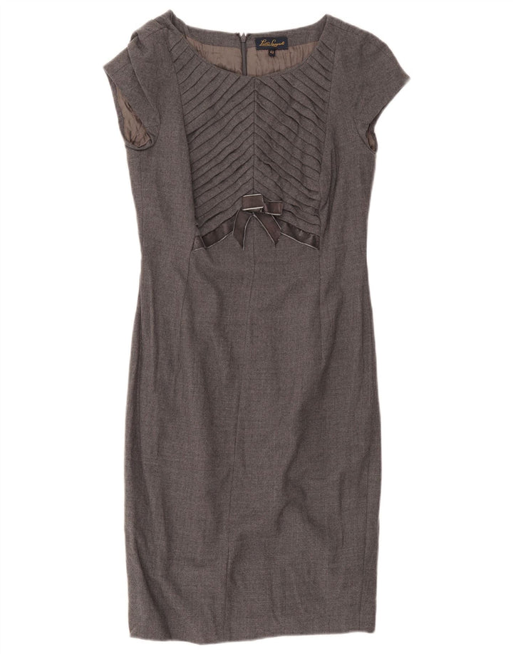 Luisa Spagnoli Vestido tubo para mujer IT 42 Gris medio
