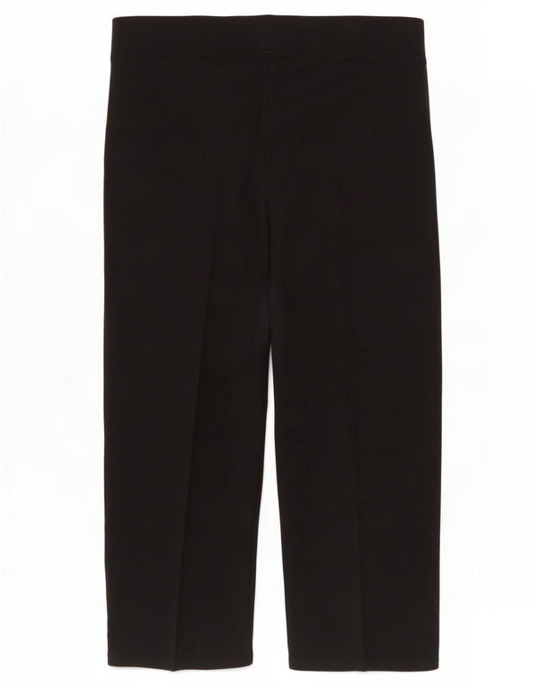 Marks & Spencer Leggings Capri para Mujer Reino Unido 46 Grande Algodón Negro