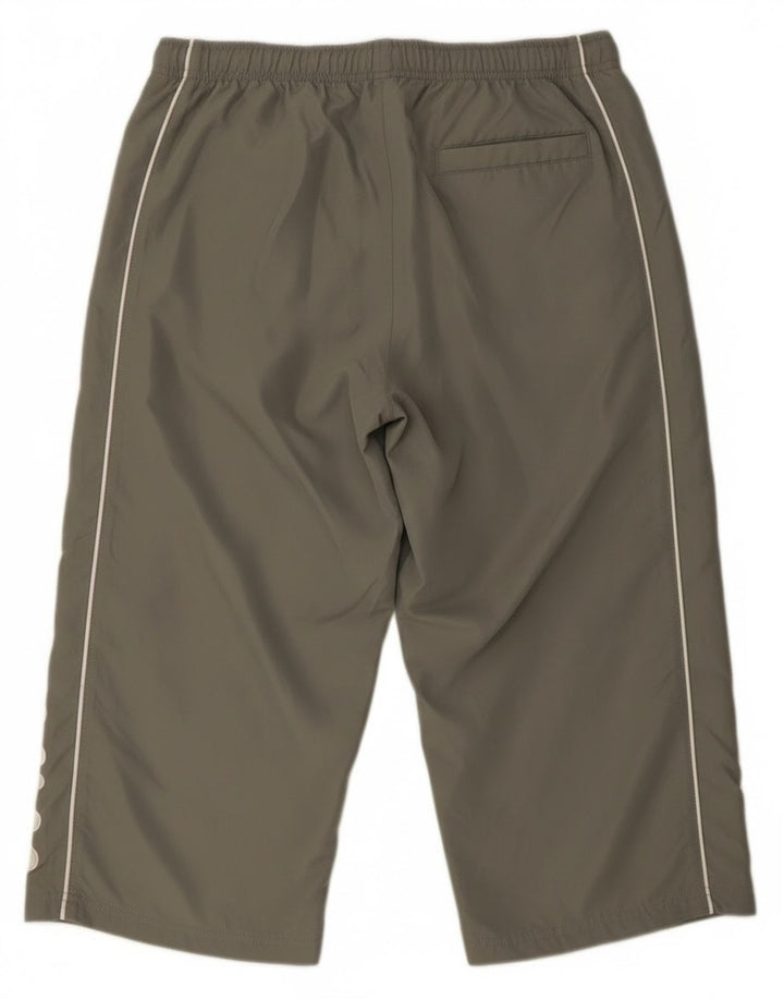 Fila Pantalones de chándal Capri gráficos para hombre XL Poliéster gris