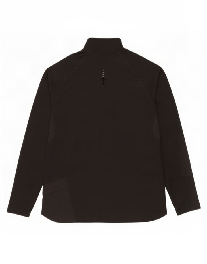 Puma - Chándal con cremallera y cuello para hombre, talla grande, color negro