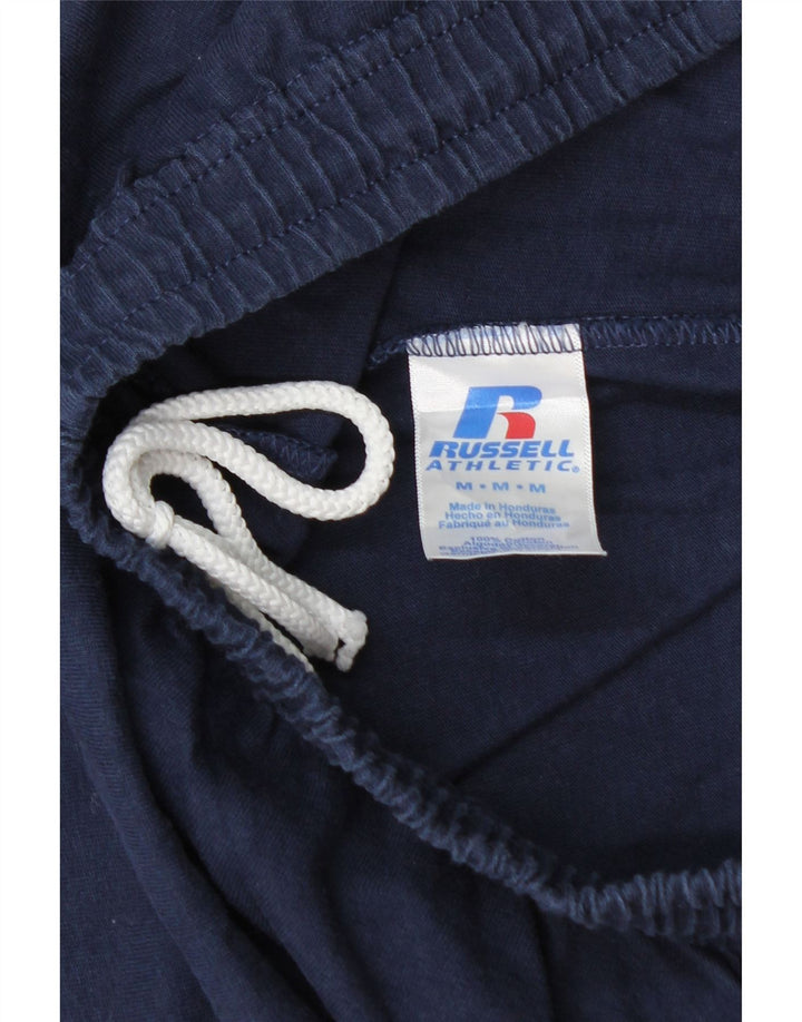 RUSSELL ATHLETIC Shorts deportivos para hombre Algodón azul marino mediano