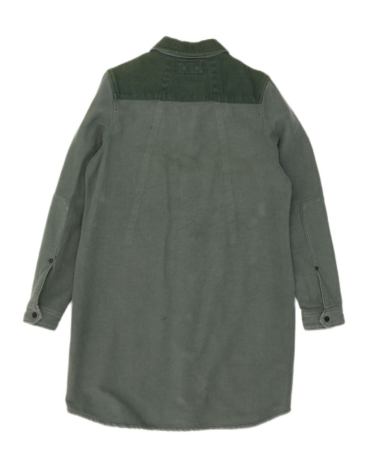 G-Star Hombre Camisa Vaquera Pequeña Algodón Verde
