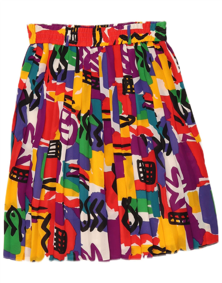 Falda plisada Divina para mujer EU 40 Medium W34 Multicolor Geométrico