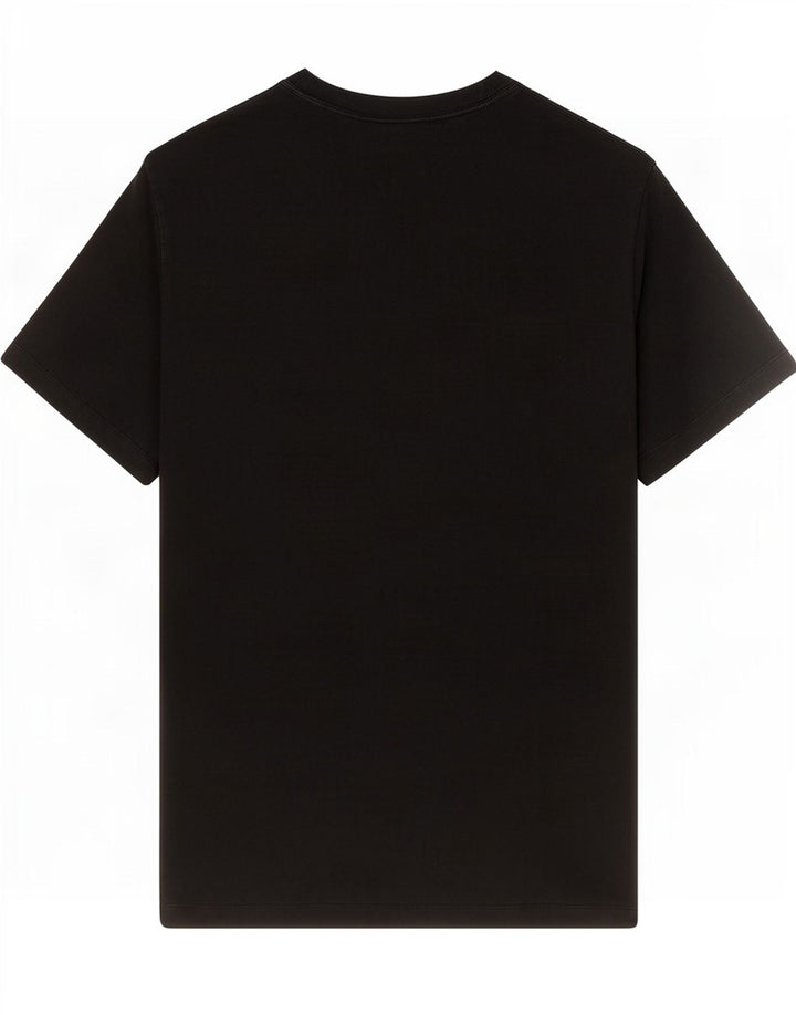Nike Camiseta gráfica para hombre Top mediano de algodón negro