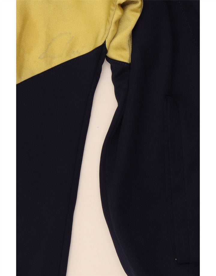 Errea Mens Graphic Chándal Top Chaqueta Grande Azul Marino Colorblock