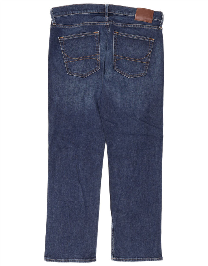 Vaqueros Hollister Hombre Flex Rectos W34 L30 Azul