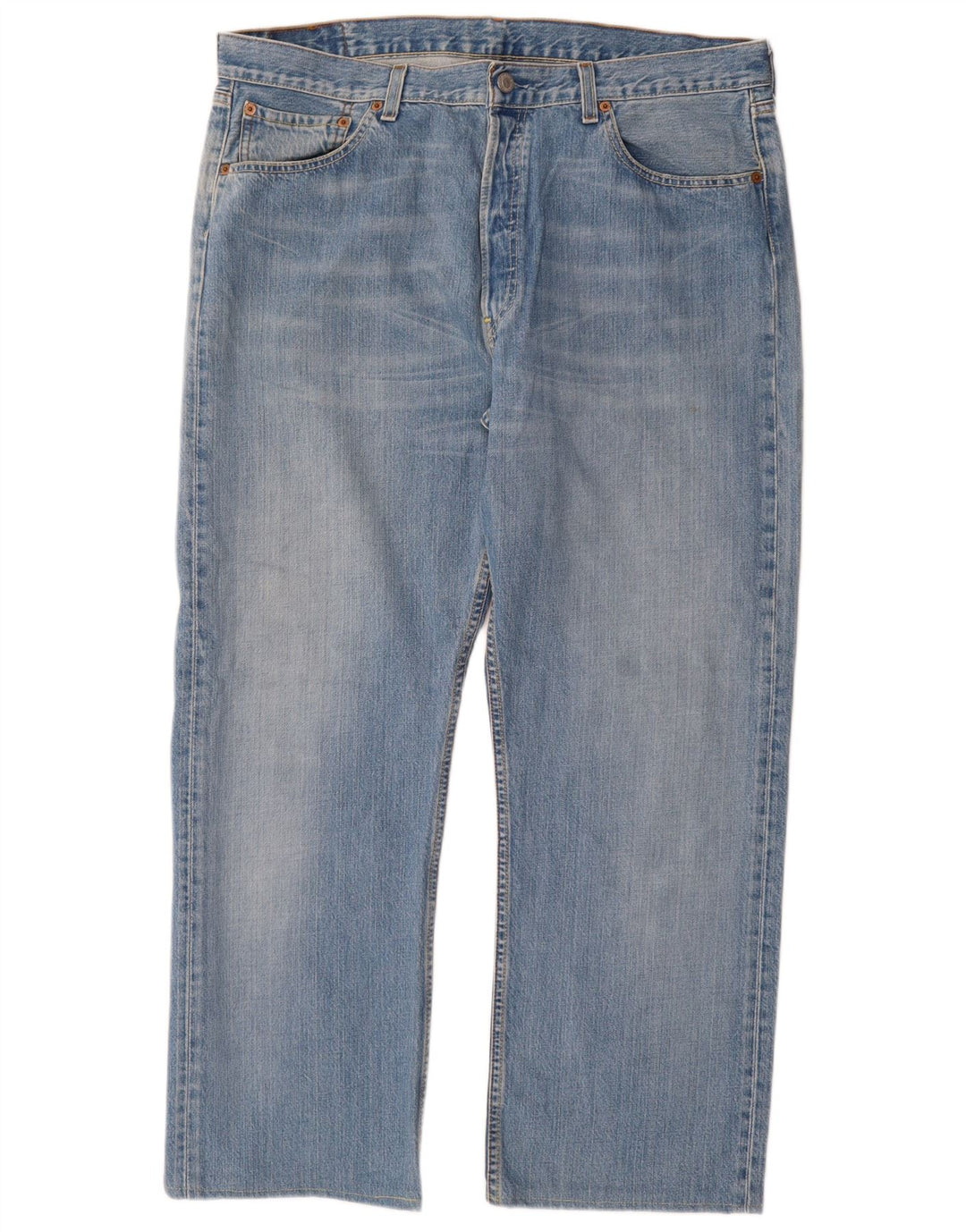 Levi's Jeans rectos 501 para hombre W38 L28 Algodón azul