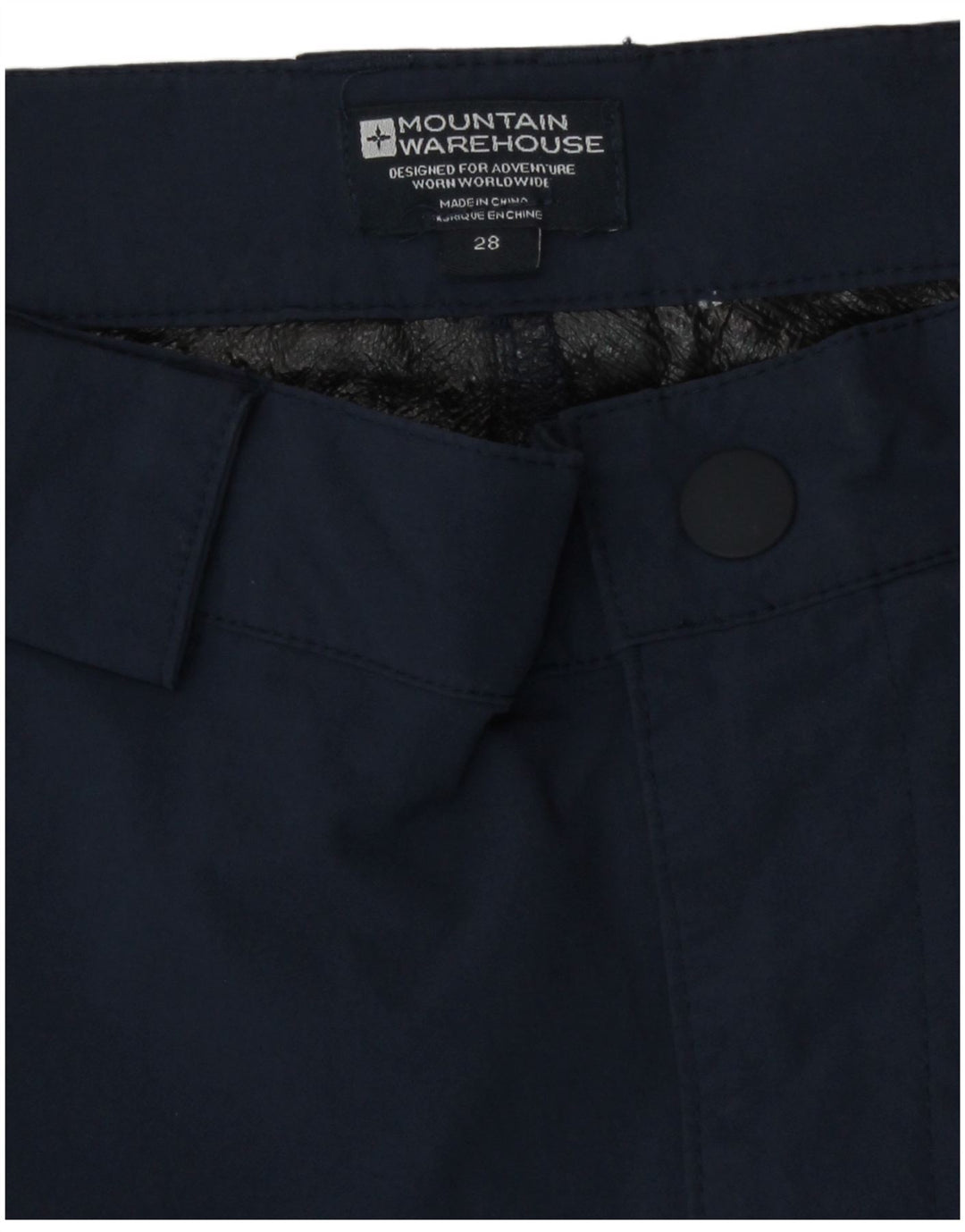 Pantalones cargo ajustados para mujer de Mountain Warehouse W28 L31 Azul marino