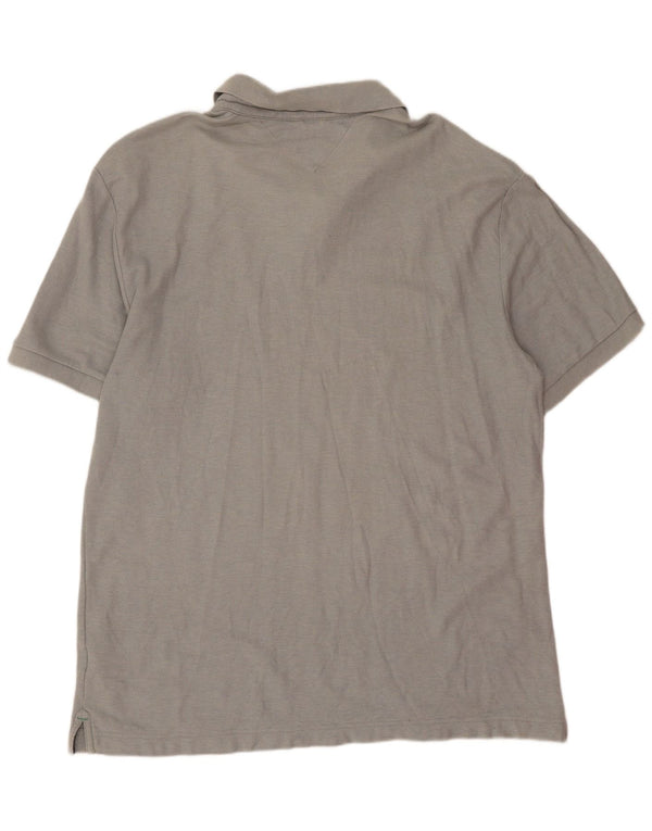 Tommy Hilfiger Polo Slim Fit para Hombre 2XL Algodón Gris