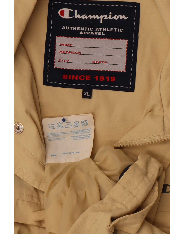 Champion Chaqueta utilitaria para hombre UK 42 XL Poliamida beige