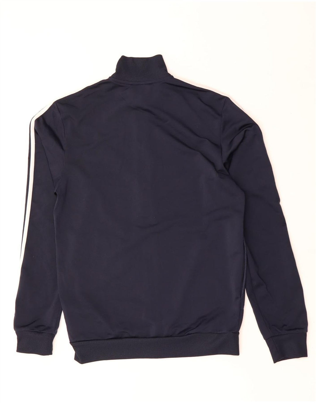 ADIDAS Hombre Chándal Top Chaqueta Pequeña Azul Marino Poliéster