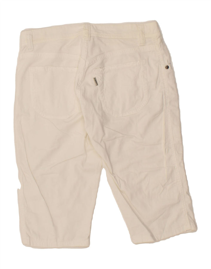JECKERSON Womens Bermuda Shorts W27 Small White Vintage Jeckerson and Second-Hand Jeckerson from Messina Hembry 