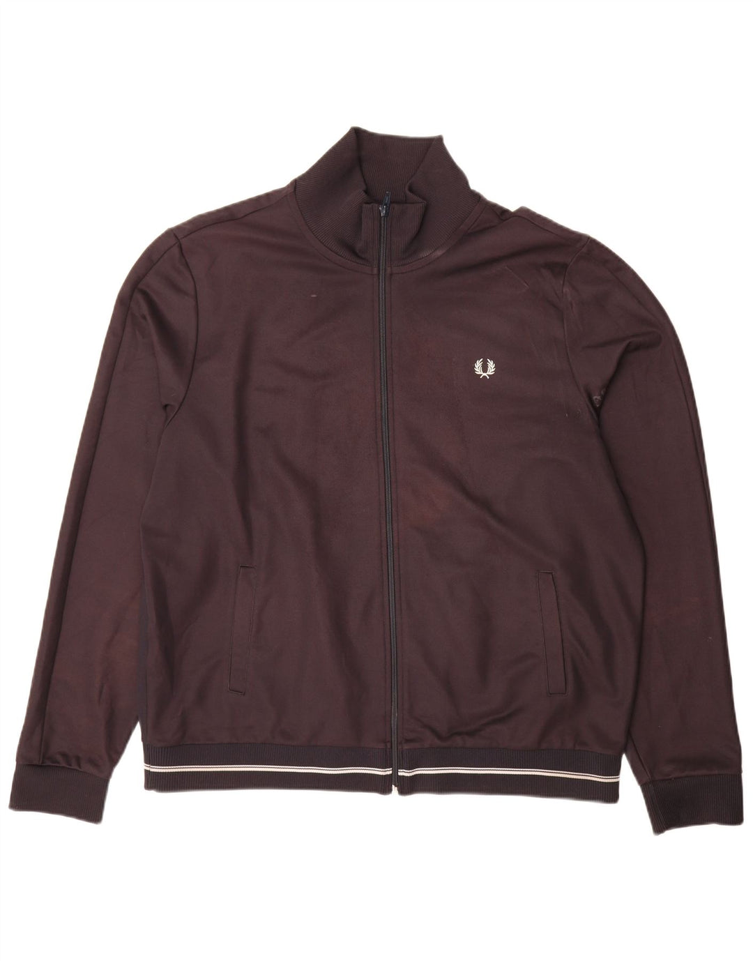 Fred Perry Chaqueta De Chándal Para Hombre 2XL Poliéster Marrón