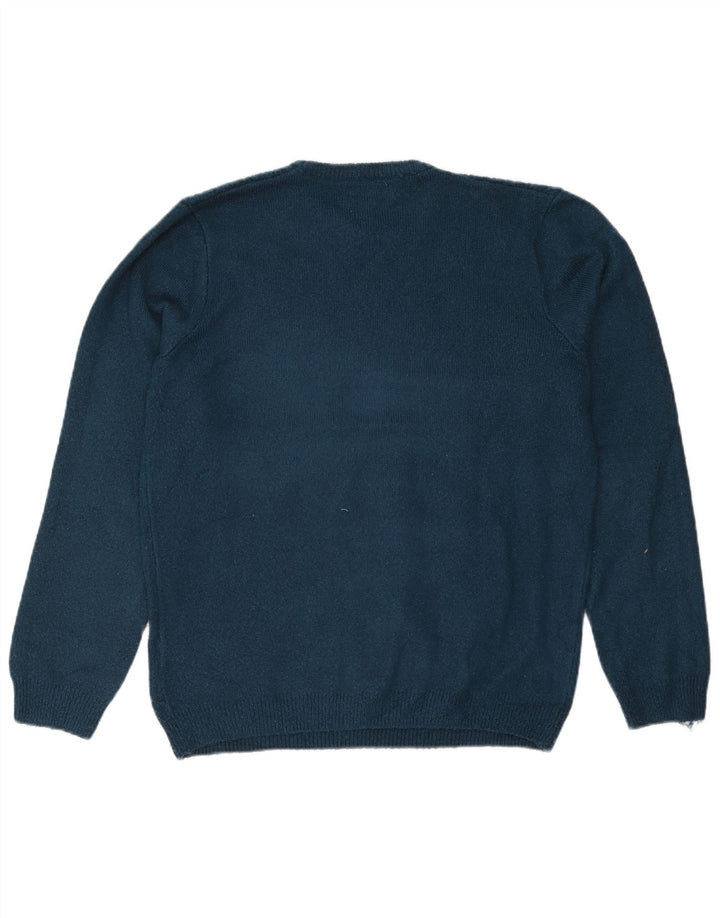 Marks & Spencer Suéter De Cuello Redondo Para Hombre Acrílico Turquesa Grande