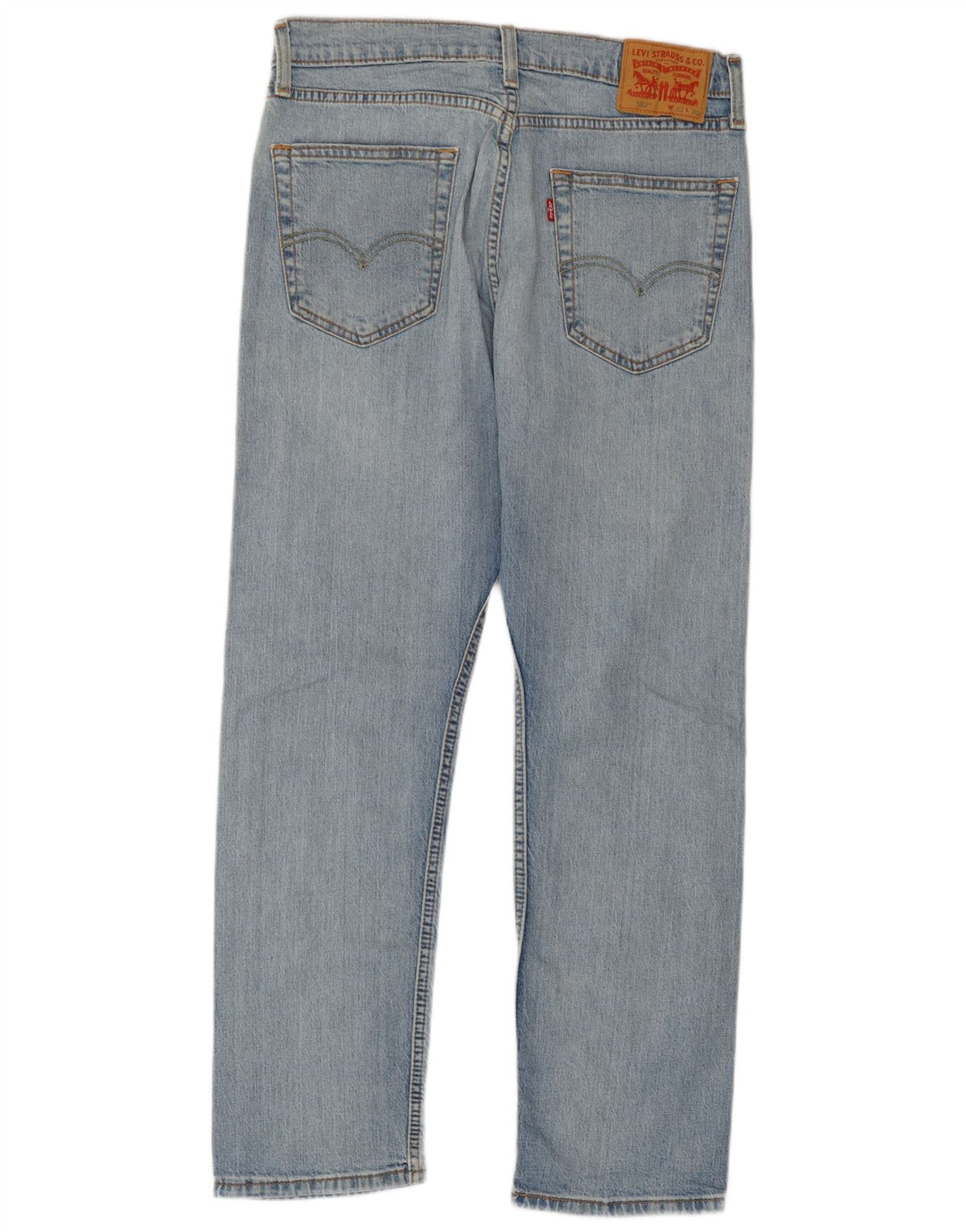 Vaqueros Levi's Mujer 502 Rectos W32 L27 Algodón Azul