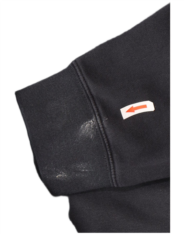 Nike Hombre Sudadera con capucha Jumper Medium Azul Marino Algodón