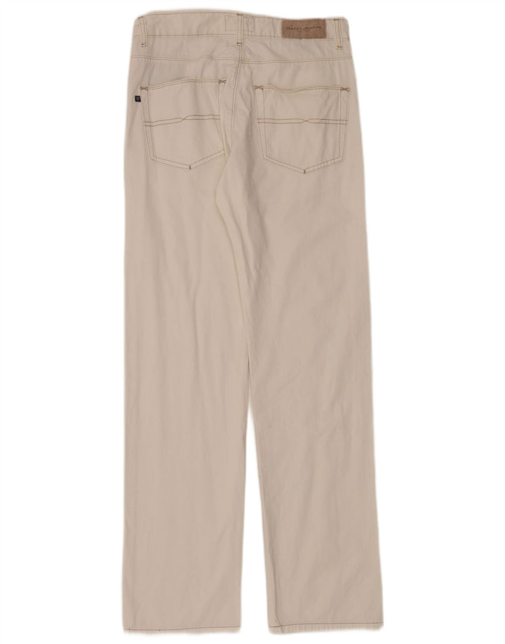Gant Vaqueros Rectos Para Hombre W31 L33 Algodón Blanco