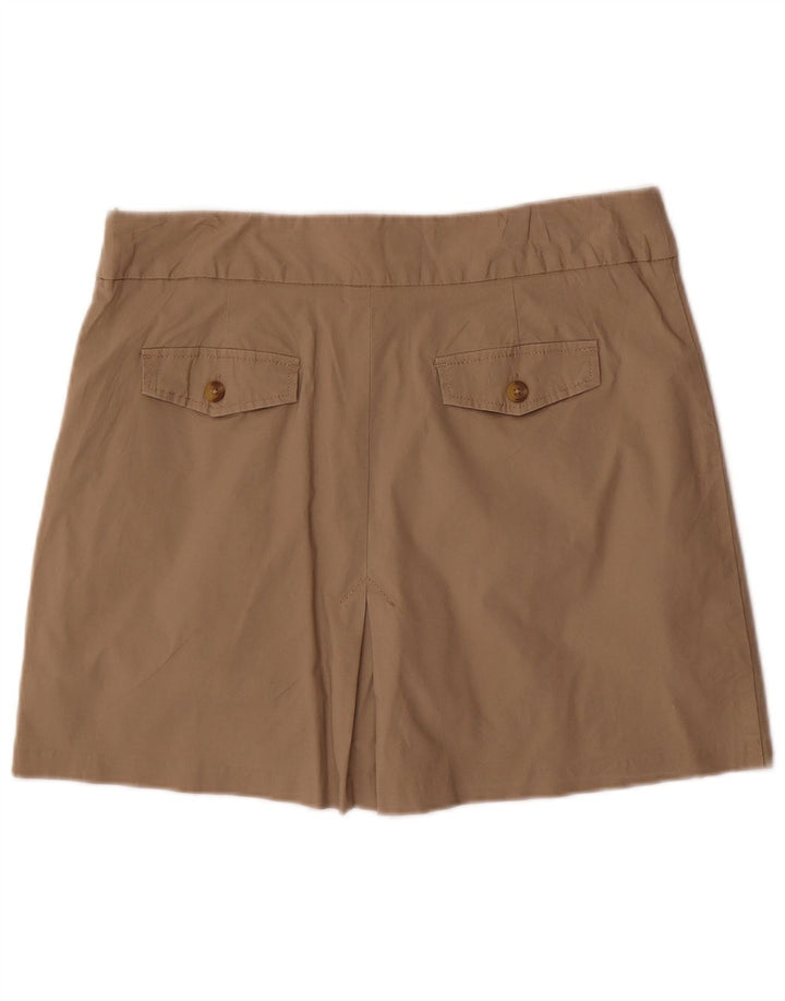 Dockers Falda pantalón para mujer US 10 grande algodón beige