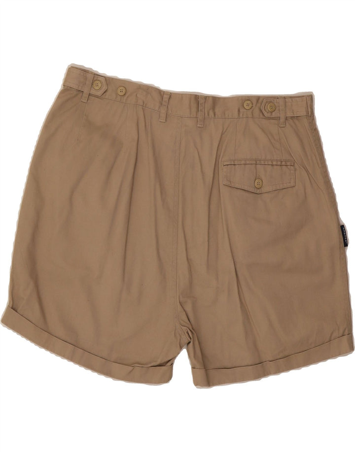 MASTER Mens Pegged Chino Shorts XL W36 Beige Cotton Vintage Master and Second-Hand Master from Messina Hembry 