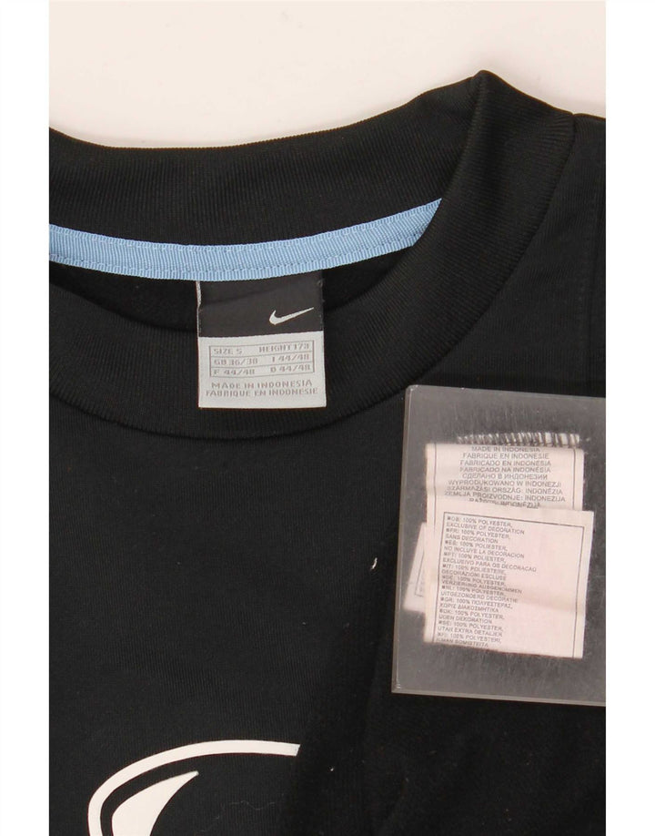 Nike - Sudadera para hombre, talla 36/38, talla pequeña, color negro, poliéster
